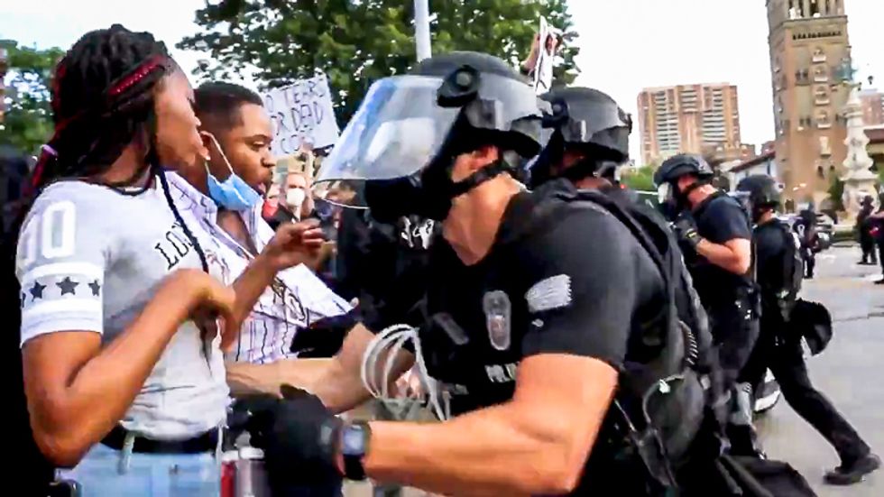 Militarizing the police makes them more violent