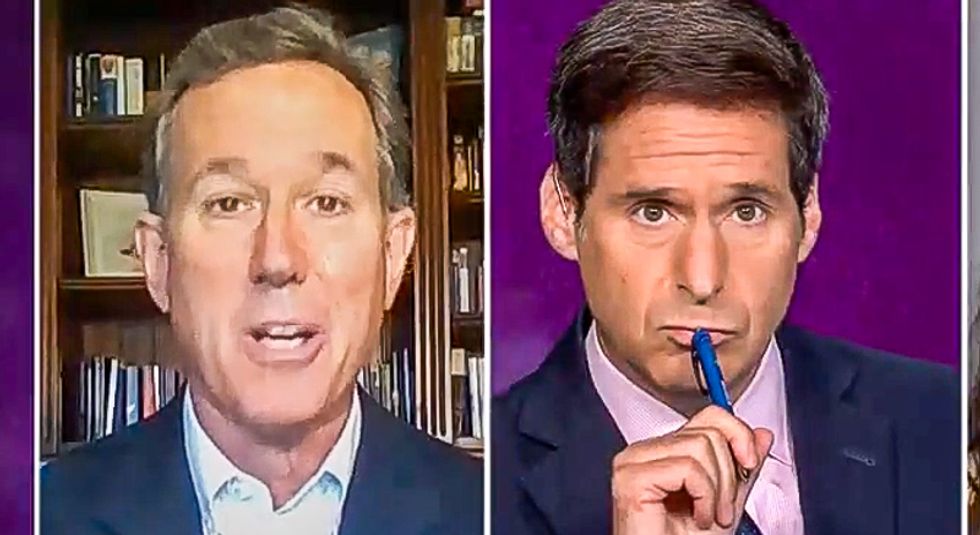 CNN host catches Rick Santorum blaming Obama: ‘I’m giving you an opportunity to not be a hypocrite’