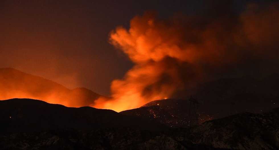 Firenadoes rage in California as rapidly-growing blaze menaces 82,000 people