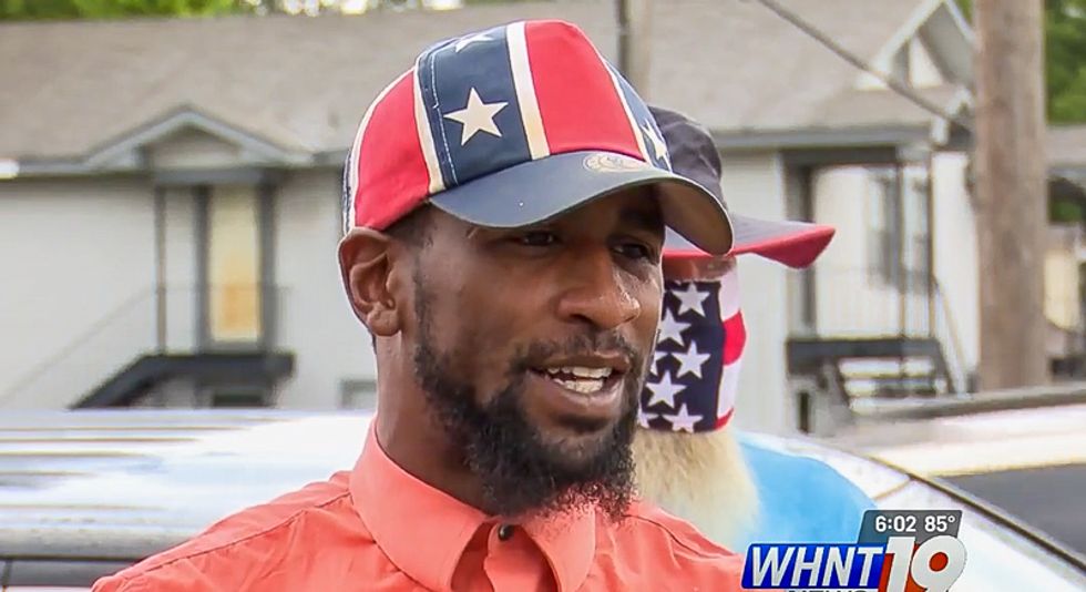 Black man adopted by white Alabama family fights for Confederate symbols: 'I'm not going to take my flag down'