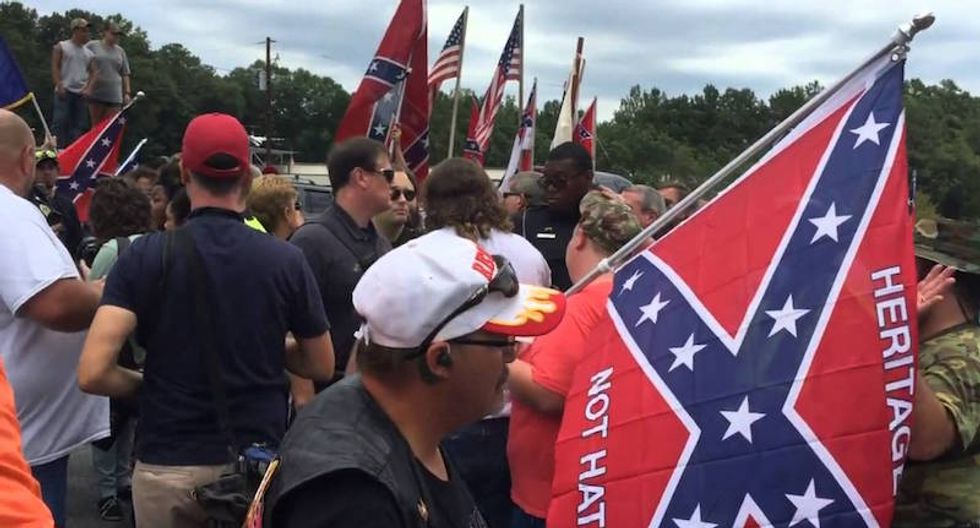 KKK plans official Super Bowl protest rally at nearby Confederate memorial