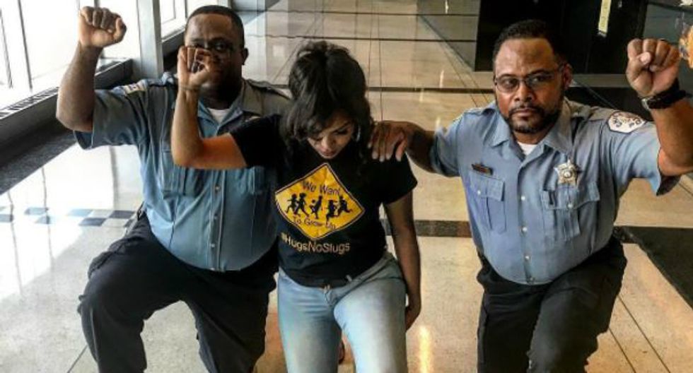 Chicago cops to be punished for 'taking a knee' in protest against police brutality