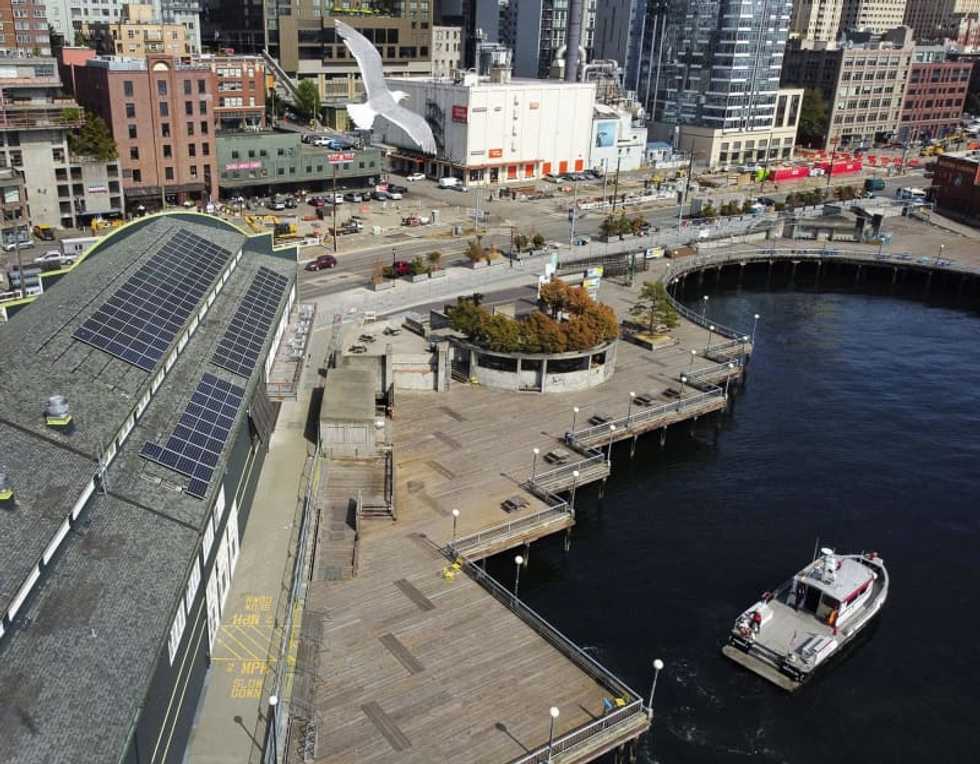 Seattle mayor approves 'emergency dismantling' of downtown waterfront Pier 58