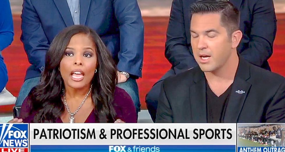 'There's racial injustice going on': Black women at Fox town hall demolish two white men opposing NFL protests