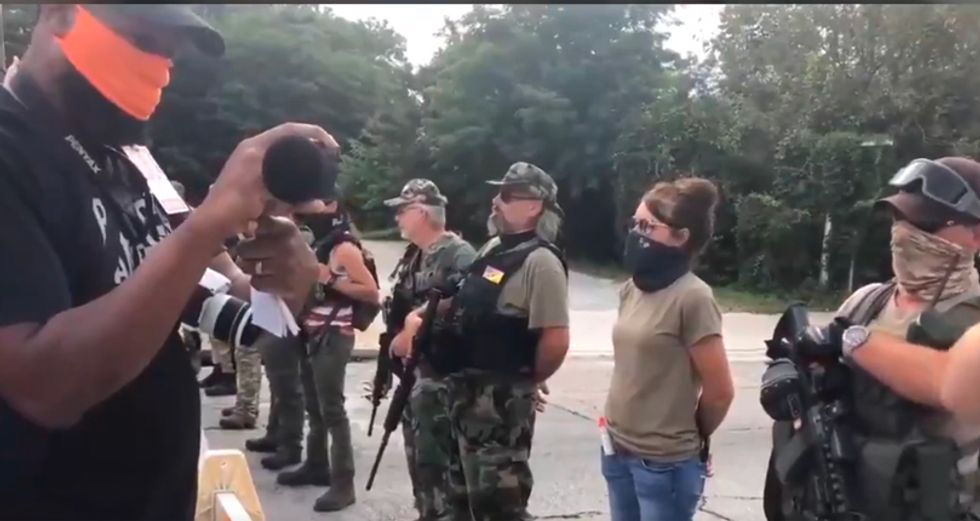 'Go home, racists!': BLM counterprotesters shout down white nationalists in Stone Mountain, Georgia