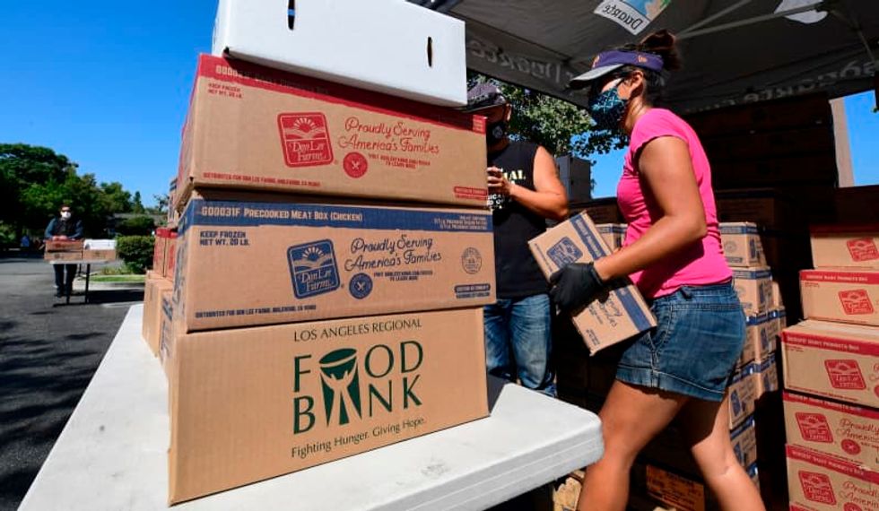 Struggling farmers work with overwhelmed food banks to stay afloat
