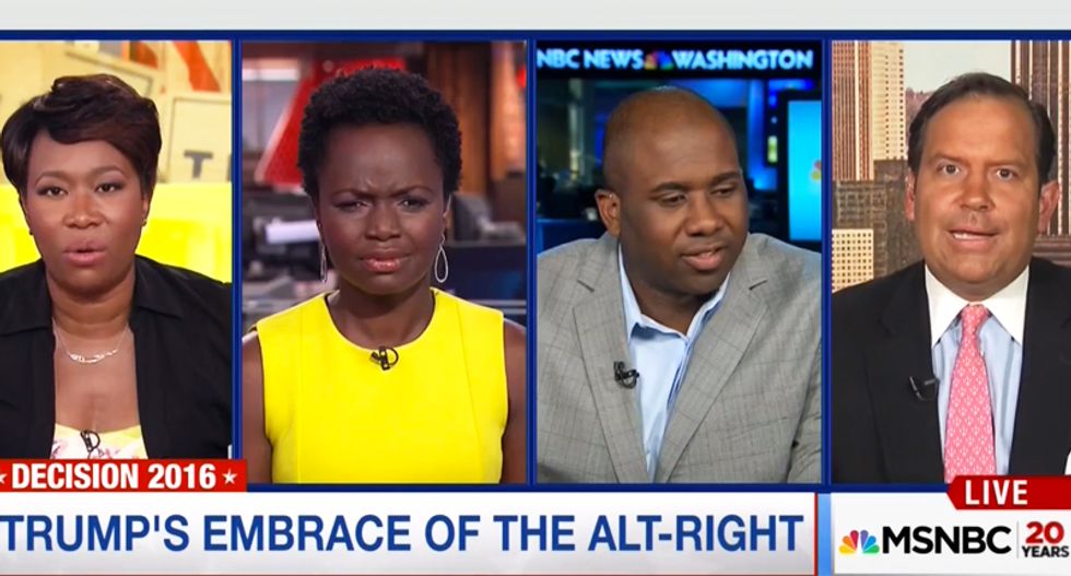 Trump supporter tells Joy Reid Breitbart.com isn’t racist because top writer is ‘incredibly gay’