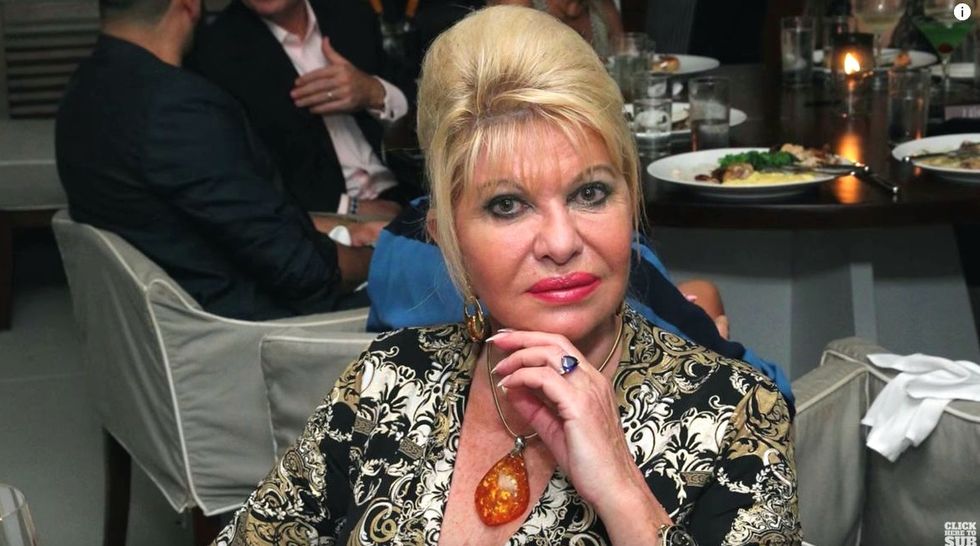 'Just go play golf': Ivana Trump advises Donald to give up on running in 2020