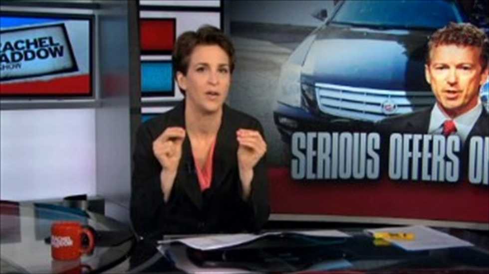 Rachel Maddow: Kentucky Democrats forced Rand Paul into a corner by rejecting 'LBJ law'