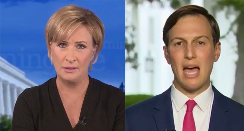 Morning Joe's Mika buries Jared Kushner for touting COVID success while the bodies pile up