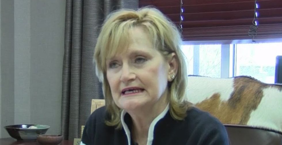 WATCH: Mississippi GOP Senator who joked about 'public hanging' appears to promote voter suppression of 'liberals'