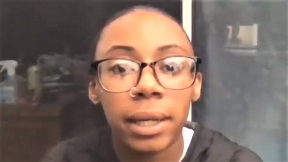 Back the Blue rallygoers scream the N-word at Black veteran who was trying to show her support for police