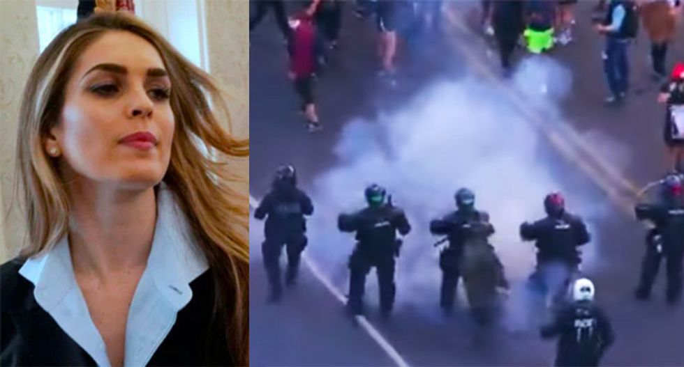 Hope Hicks was behind Trump photo-op stunt that led to peaceful protesters being teargassed: reports