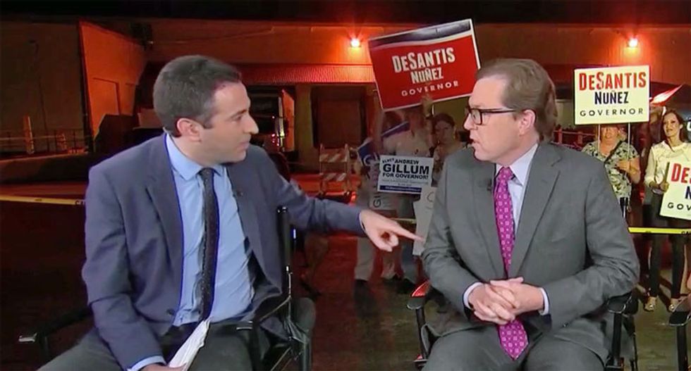 WATCH: Rick Scott campaign rolls out crazed conspiracy theory against Broward County on MSNBC