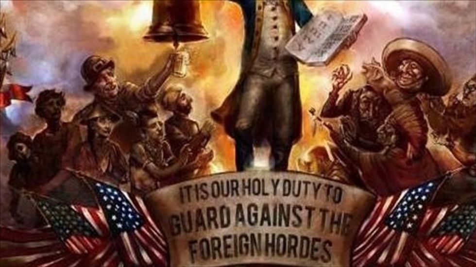 Tea Party group posts video game image mocking Tea Party