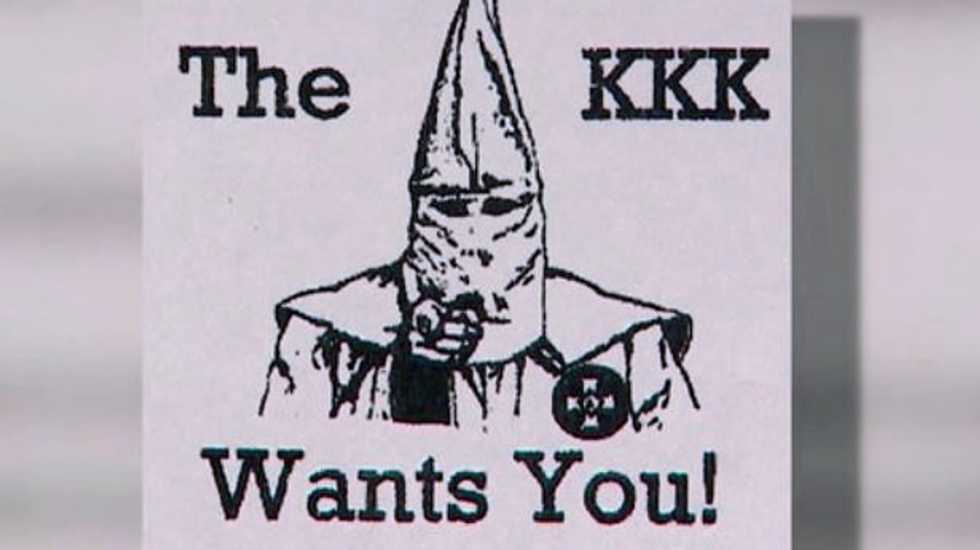 'The KKK Wants You': Loyal White Knights' recruitment drive disturbs Texas town