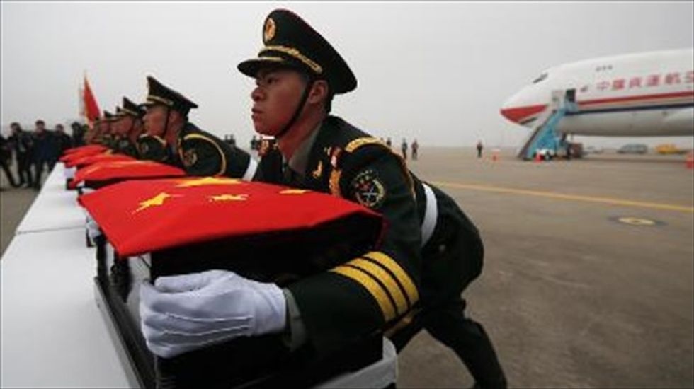 South Korea returns remains of more than 400 Chinese soldiers for burial