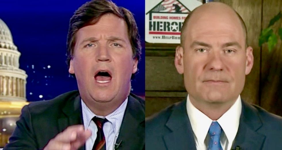 Fox News host Tucker Carlson threatens to throw guest off show for saying Jesus wouldn't want border wall