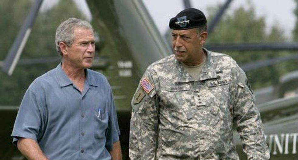 General credited with turning around Katrina slams Trump's 'decision making' on Puerto Rico