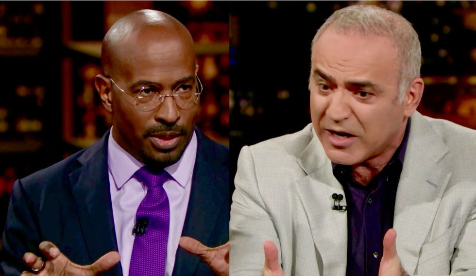 WATCH: Garry Kasparov and Van Jones get into heated debate about Obama's response Russian election meddling