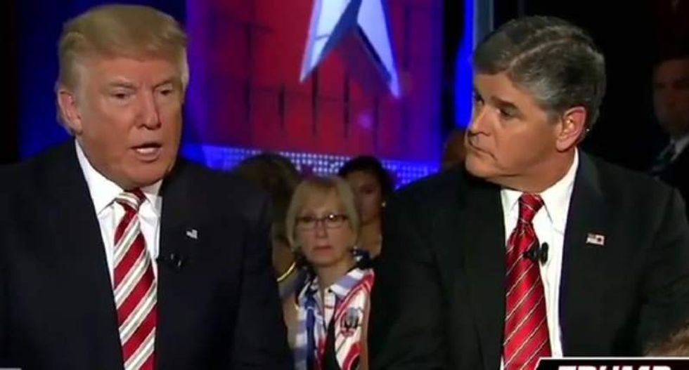 Shocking expose on the blissful bromance between Donald Trump and Sean Hannity