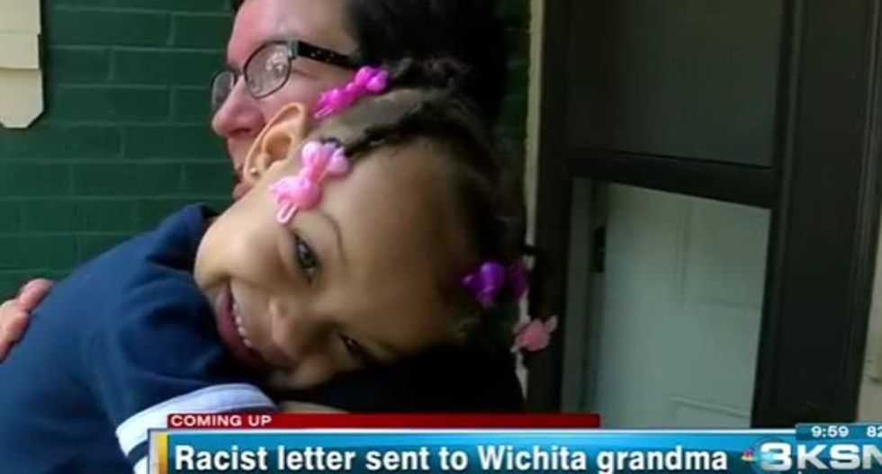 Biracial Kansas family hit with racist letter: 'This neighborhood does not need any blacks'