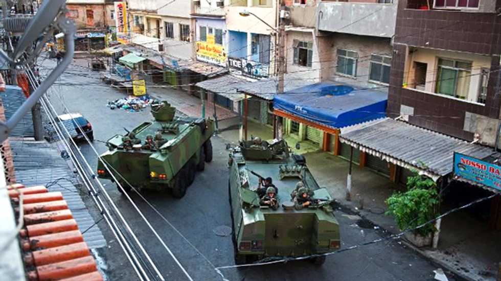 Police occupy crime-ridden Rio favela following massive dawn raid