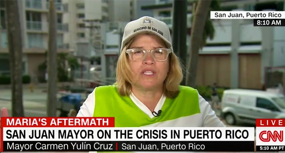 'Dammit -- people are dying here': Furious San Juan mayor shreds White House response to Puerto Rico crisis