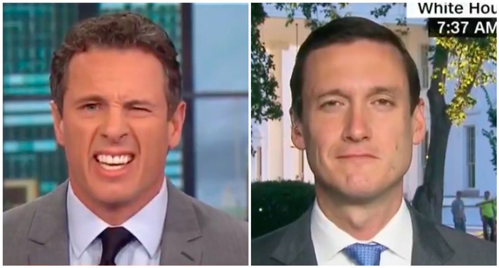 CNN’s Chris Cuomo wipes smirk off Trump homeland security adviser’s face in battle over Puerto Rico