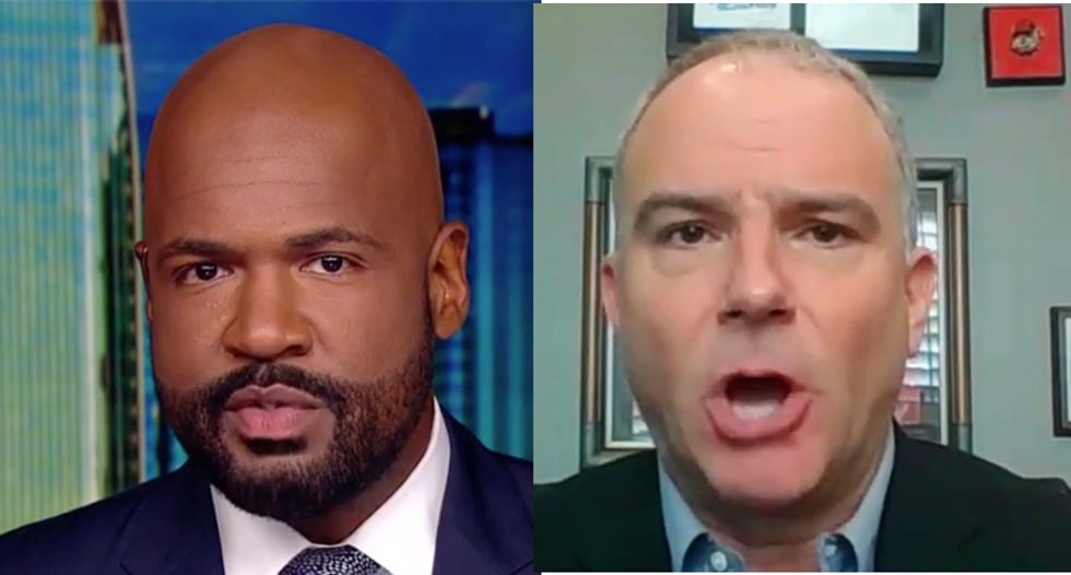 Trump defender shut down with daily death toll numbers after trying to downplay the COVID-19 crisis