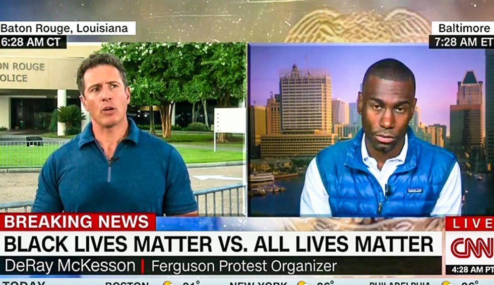 DeRay Mckesson: You don't 'go to a breast cancer rally and yell out colon cancer matters'