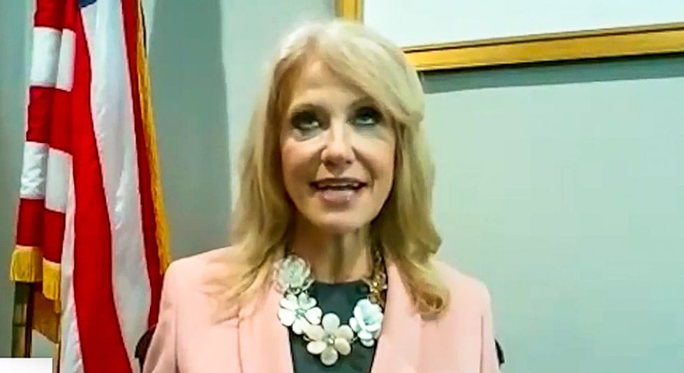 Kellyanne Conway whines about 'belittled' Trump fans: 'Every night it feels like Thanksgiving with the in-laws'