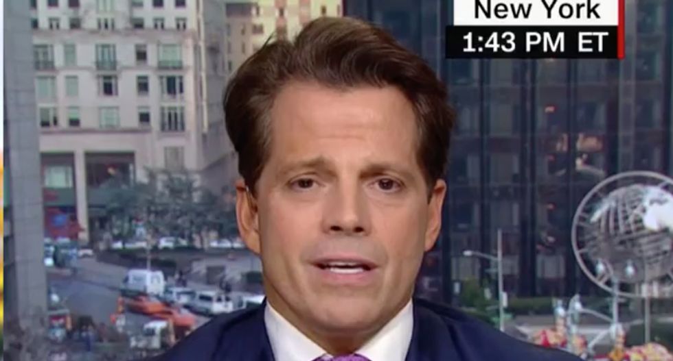 Scaramucci gets torched on CNN after claiming ‘there’s no daylight between the president and the military’