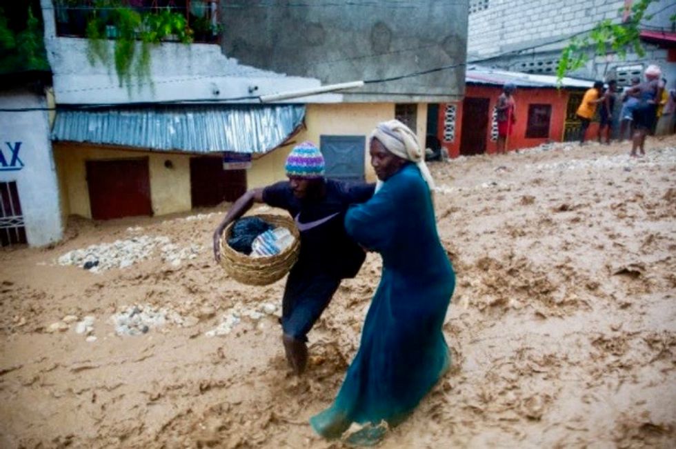 Twin storms threaten US as 12 killed in Haiti, Dominican Republic