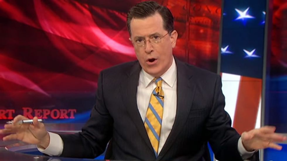 Colbert slams conservative outrage over 'vulgarity' of HBO vampire show 'True Blood'