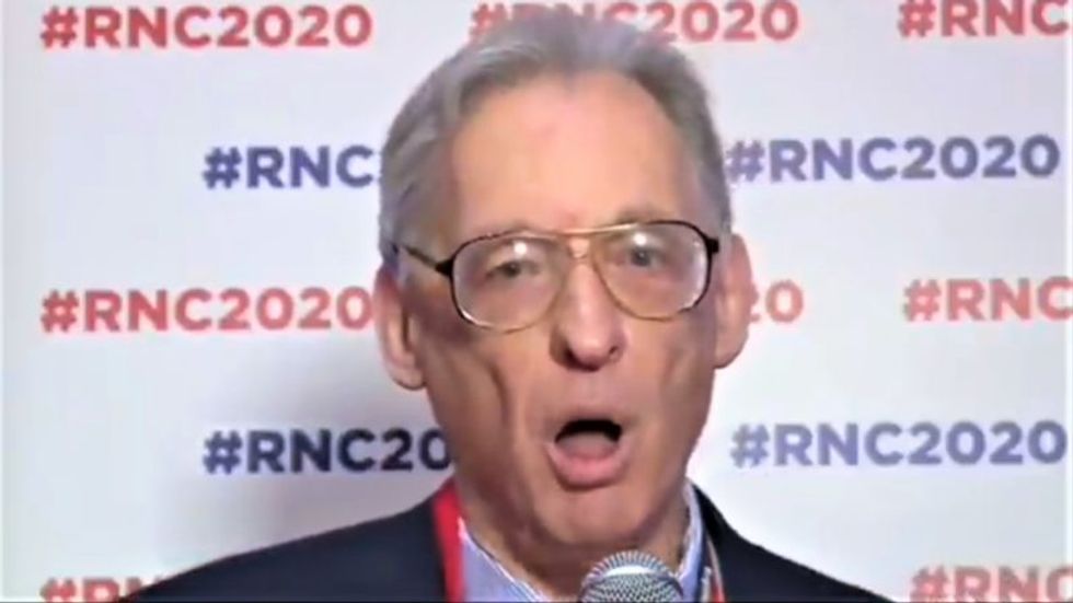 RNC delegate goes on bizarre rant about Biden ‘hiding in the dark’ waiting to kill babies