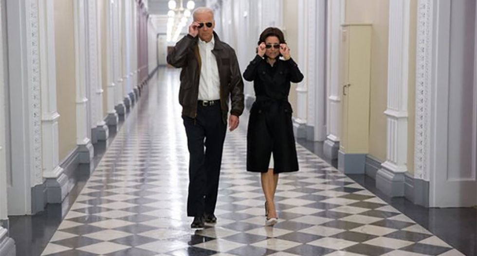 Biden goes to church so often 'he doesn't even need tear gas and federalized troops': Julia Louis-Dreyfus
