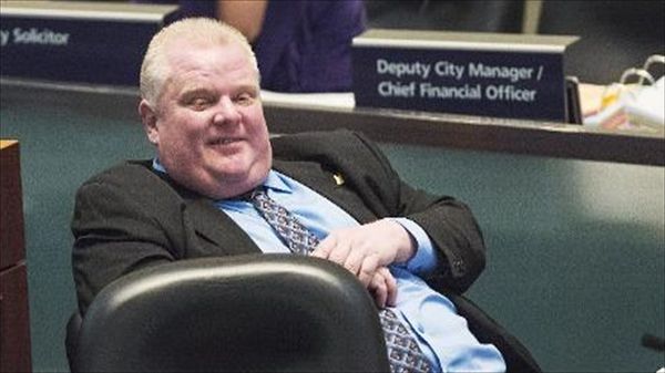 Toronto Mayor Rob Ford votes against Mandela street honor