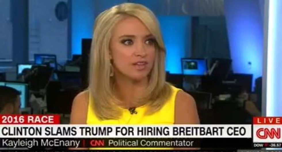 Kayleigh McEnany humiliated after quoting MLK to black CNN panelist to defend Trump