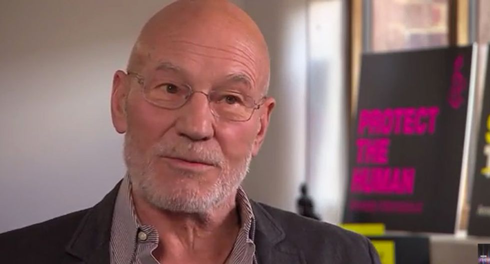 Patrick Stewart defends bakers who refused to make pro-gay cake: 'I support their right to say no'