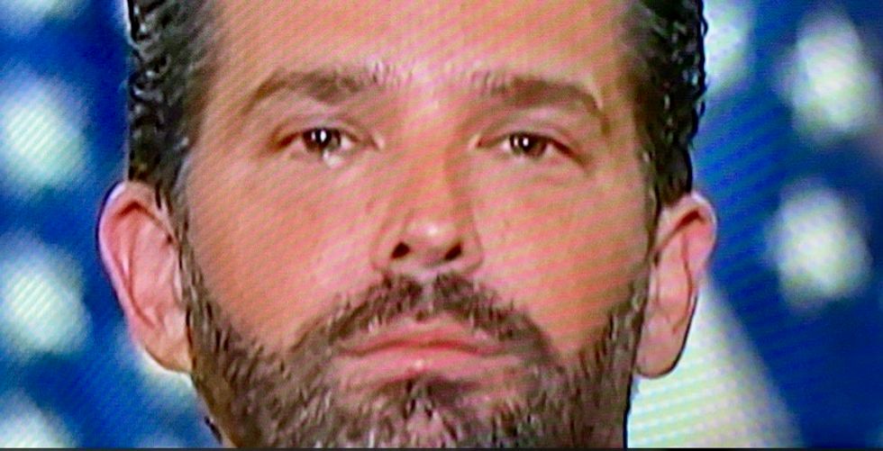 Donald Trump Jr. called for ‘total war’ — and people can’t look away from the meltdown