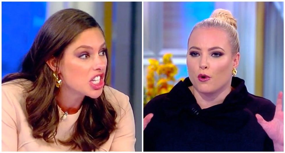 The View's Abby Huntsman really leaving show over 'toxic work environment' and tension with Meghan McCain: report