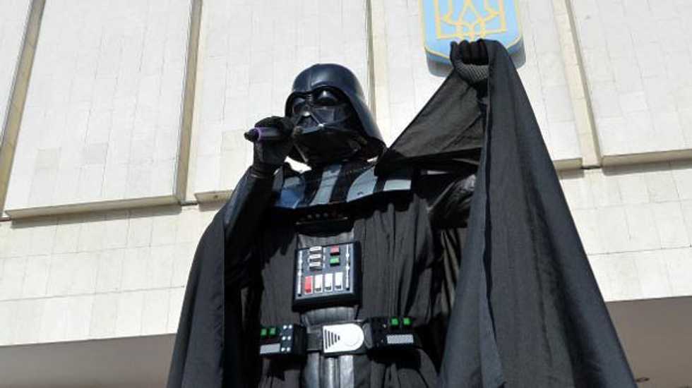 Darth Vader's presidential ambitions thwarted in Ukraine