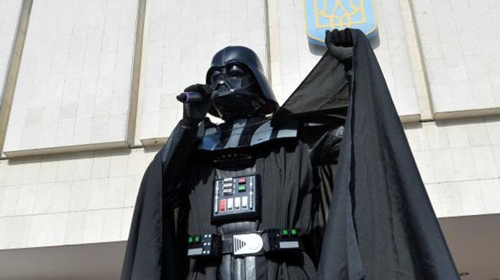 Now his failure is complete: Ukraine dashes Darth Vader's presidential hopes