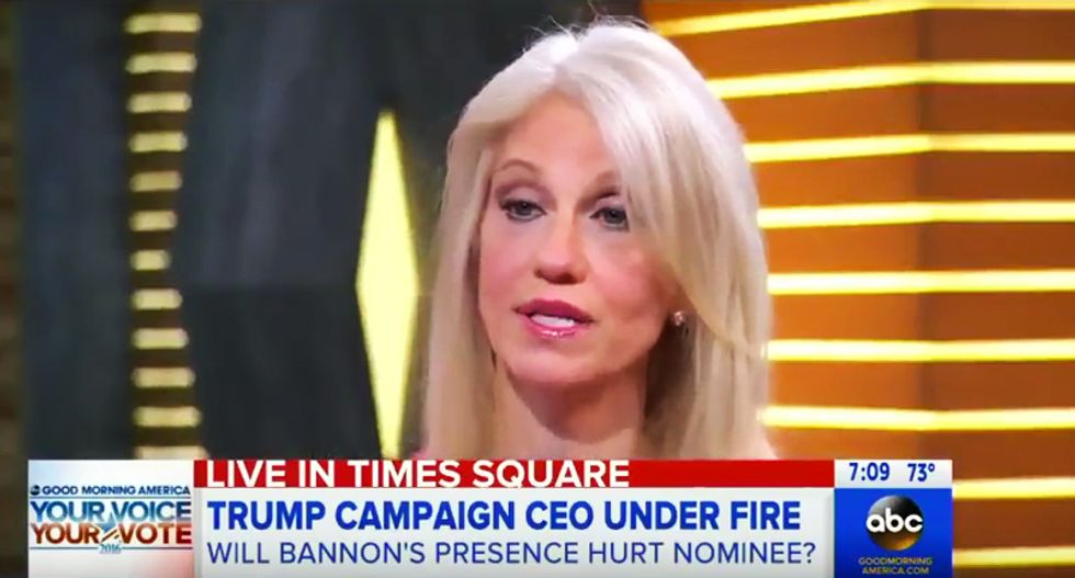 Campaign manager won’t say if Trump is ‘okay’ with CEO's domestic abuse: 'All I know is what I read'