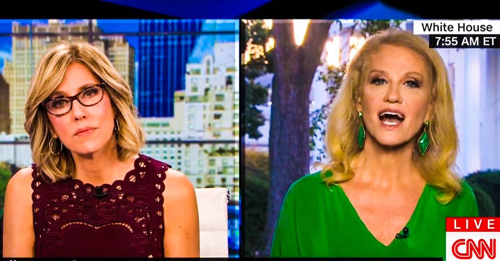 'No you brought her up!' Kellyanne Conway melts down when CNN asks why she keeps talking about Hillary