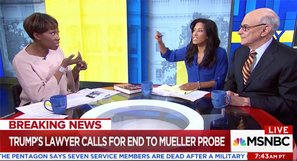Joy Reid jumps all over guest claiming Comey and McCabe firings don't qualify as obstruction