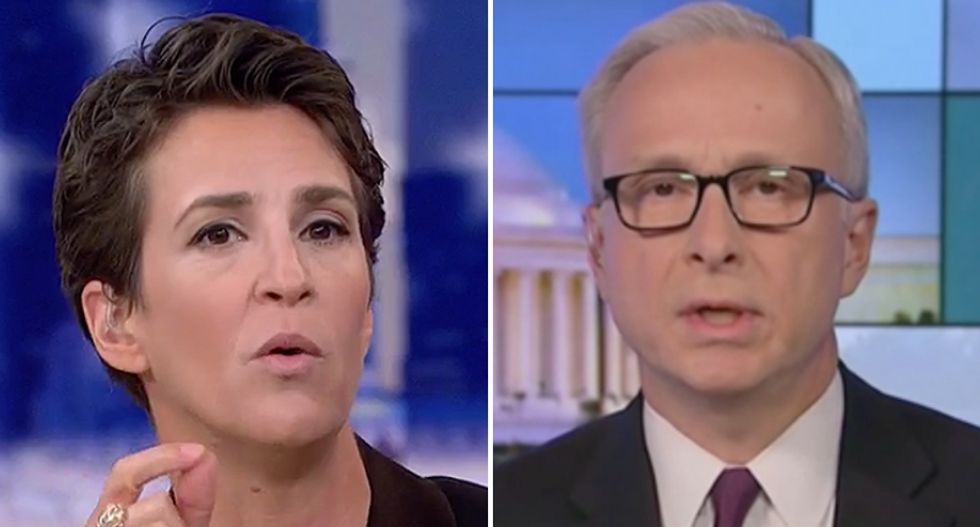 WATCH: Comey friend Jim Baker explains to MSNBC's Rachel Maddow how the Watergate 'road map' applies to Trump
