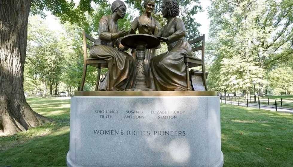 NY's Central Park inaugurates statue of 'real women,' a first