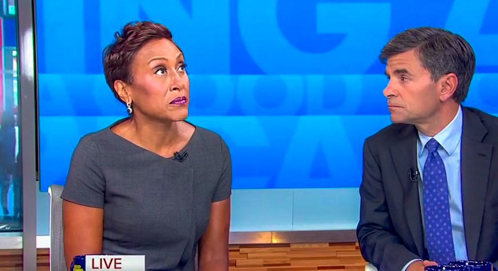 ABC's Robin Roberts breaks down in tears on live TV while covering Las Vegas massacre